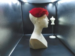 red velvet pillbox side a